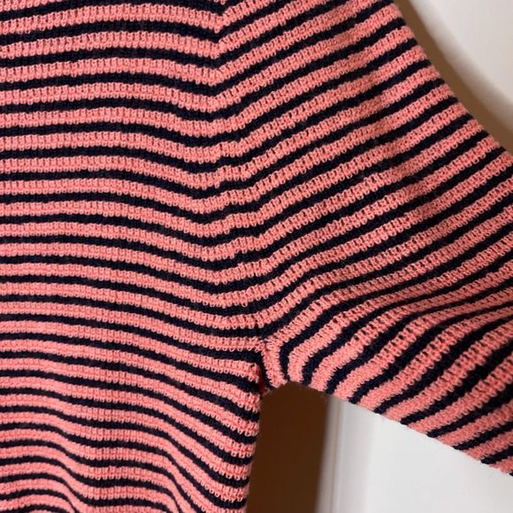 NEW~ J Crew Shoulder-button Sweater In Stripe Size M - Picture 5 of 9